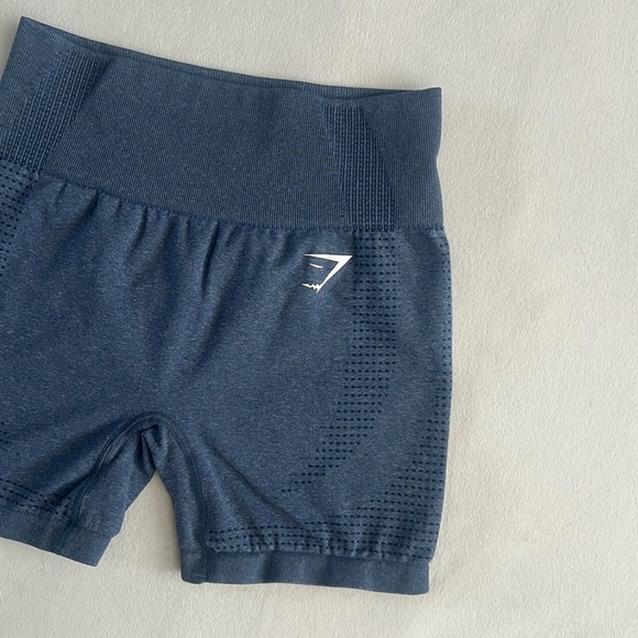 Gymshark vital seamless shorts marl blue - Picture 3 of 5